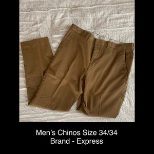 Men’s Tan Express Chinos